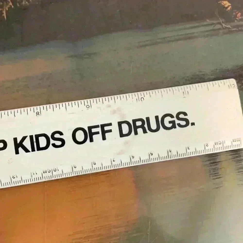 Vintage D.A.R.E. To Keep Kids Off Drugs Just Say No Plastic 12” Ruler 80s 90s - Picture 5 of 5